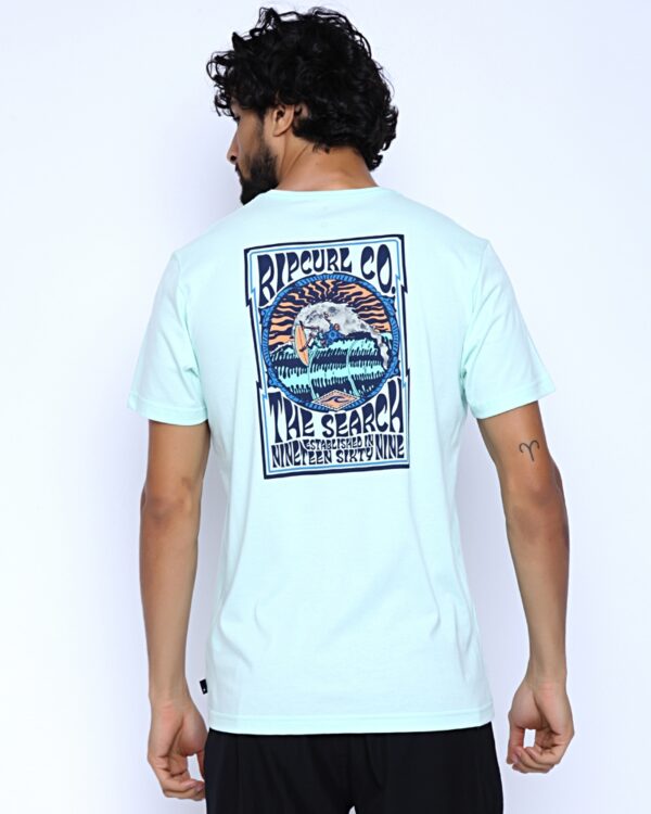 CAMISETA RIP CURL LAYBACK RACK TEE AQUA - Image 2