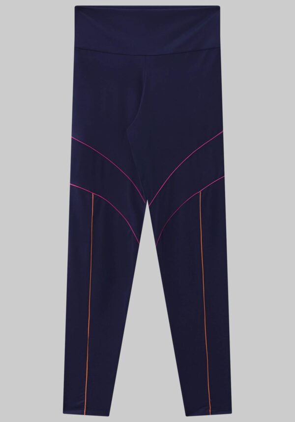 Calça Legging Filetes Contraste - Graphene - Image 3