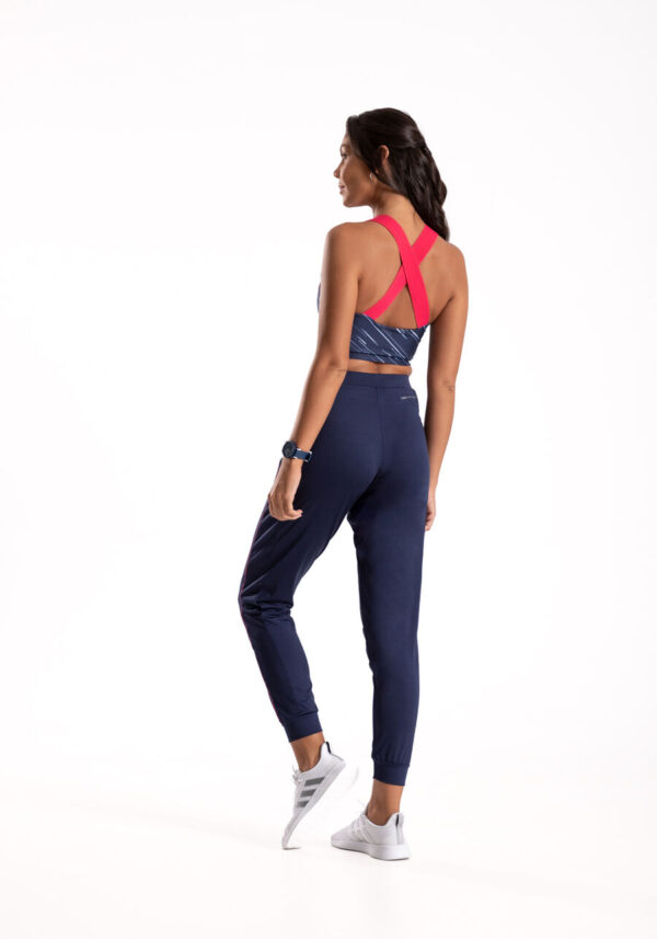 Top Cross Alongado Estampando - Graphene - Image 3