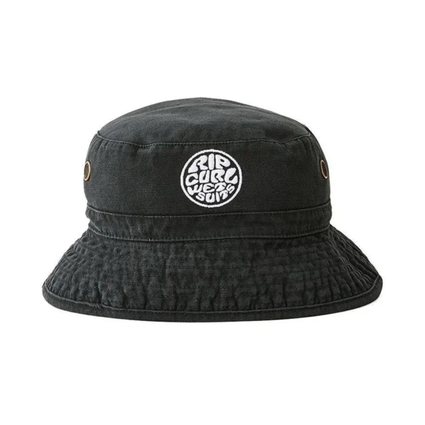 Chapéu Rip Curl Wetsuit Icon Mid Brim Ha - Preto