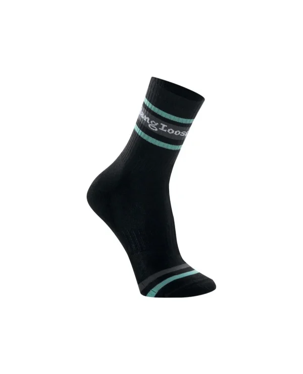Meia Cano Longo Hang Loose Preto