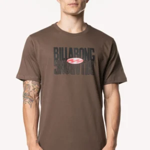 Camiseta Billabong M/C Tall Tale Marrom